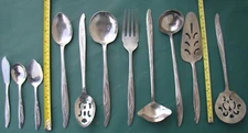 GRACIOUS WHEAT 11 Serving Pieces Stainless by Present Japan Flatware