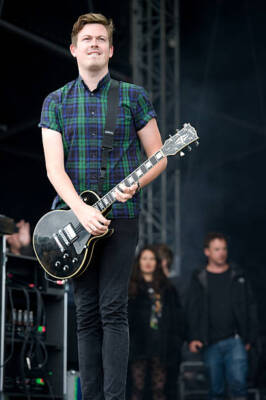 Ben Sansom of British melodic-hardcore band Lower Than Atlantis li- Old Photo 2