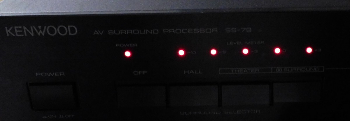 Kenwood AV Surround Processor SS-79 - Tested | eBay