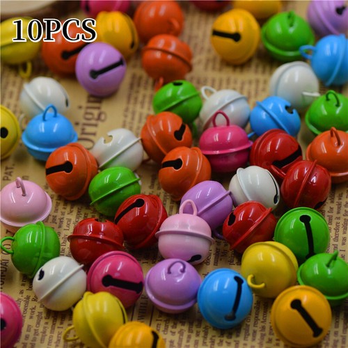 10PCS 22mm Metal Jingle Bells for DIY Keychain Pet Dogs Crafts Ornaments Quality - Picture 1 of 24