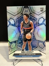 2023-24 Mosaic City Edition Ausar Thompson RC Silver Holo Refractor No. 263