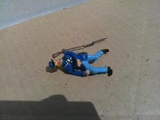 Bussler or similar, American Civil War wounded Union, well painted lead 54mm, LM