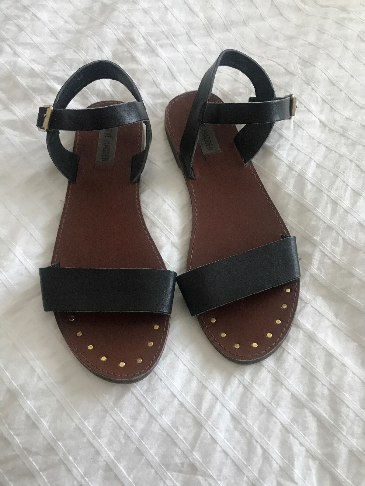 steve madden maia flat black