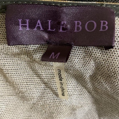 Hale Bob Textured Fabric Dress women M shift beaded vacation casual soft resort - Picture 8 of 10