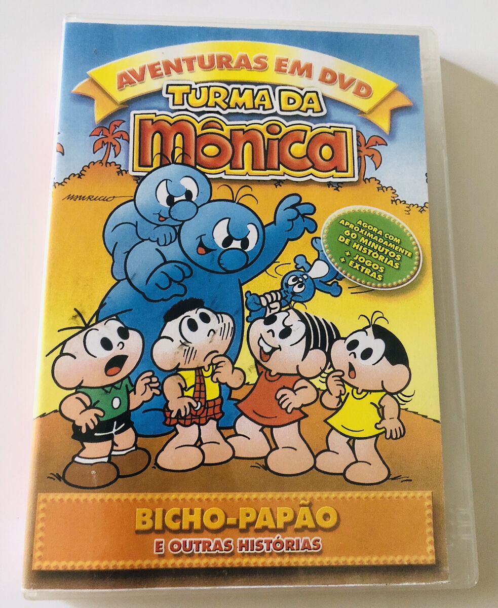 Turma Da Monica Bicho-Papao DVD E Outras Historias Jogos Portuguese Region  4