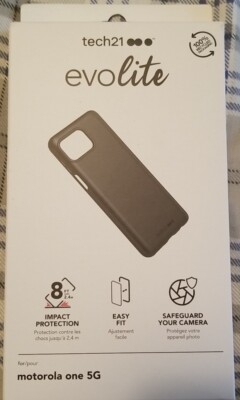 Tech21 Evo Lite Case For Moto G 5G - 10ft Drop Protection Slim Phone Cover