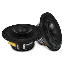 DS18 PRO-HY6.4MSL 6.5" Shallow Hybrid Mid-Range Loudspeaker 300W 4-Ohms - PAIR