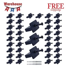 600PCS Hidden Fasteners Deck Fastener Clip Universal Nylon Clips Decking Fast...