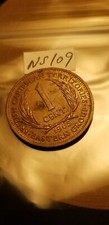 British Caribbean Territories 1965 One Cent Coin Idas8.
