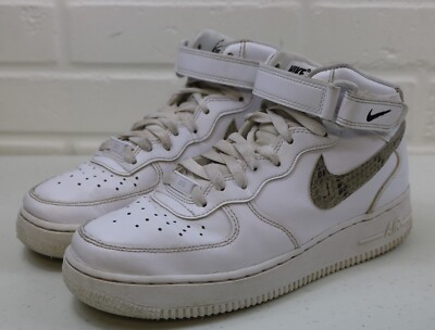 スニーカー Nike SNEAKER (DD9625) Nike Air Force 1 Mid '07 Snakeskin Swoosh Retro Sneakers