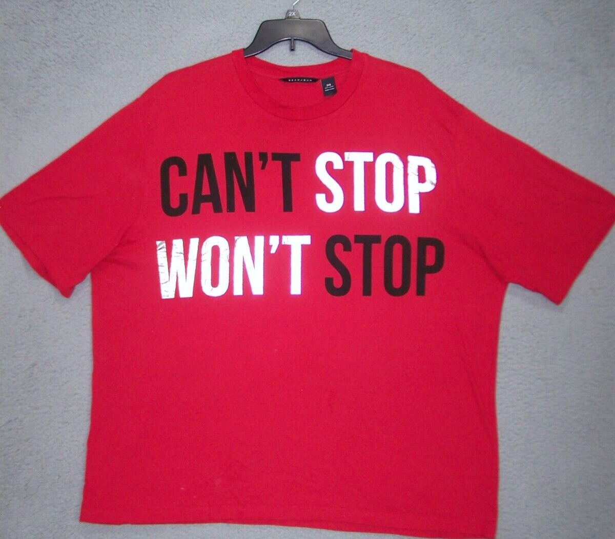 Sean John 赤 シャツ 未使用タグ付き Sean John 赤 シャツ 未使用タグ