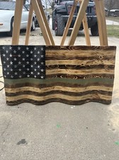 wooden flag
