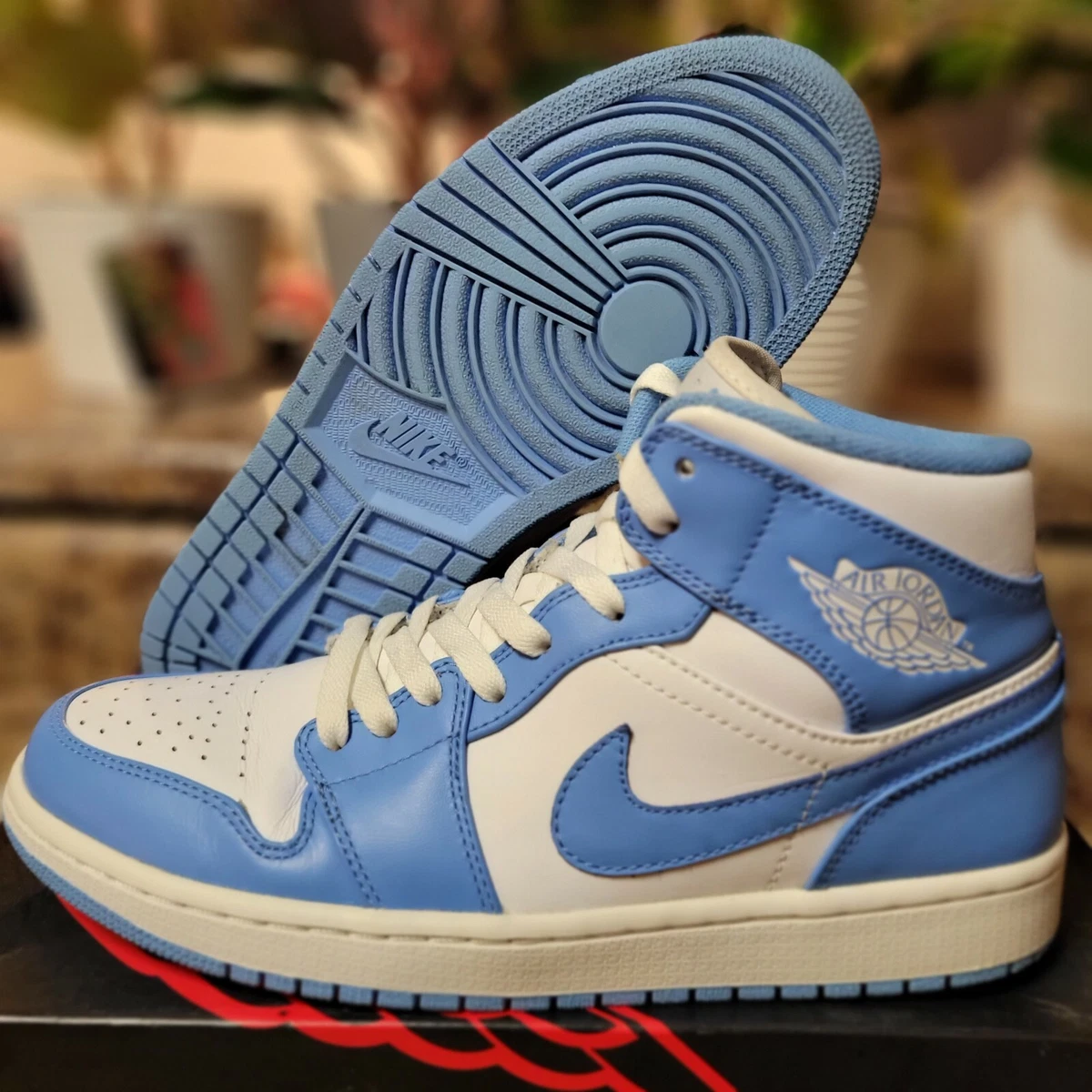 Cool, Refreshing Style: Jordan 1 Low Light Blue Sneakers