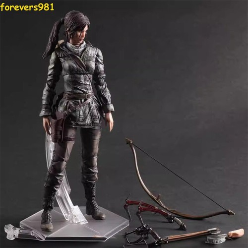 Tomb Raider Lara Croft Collectible Model Statue Action Figure 10in Model Gifts