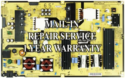 Mail-in Repair Service Samsung BN44-00818A Power Supply UN65JS9500