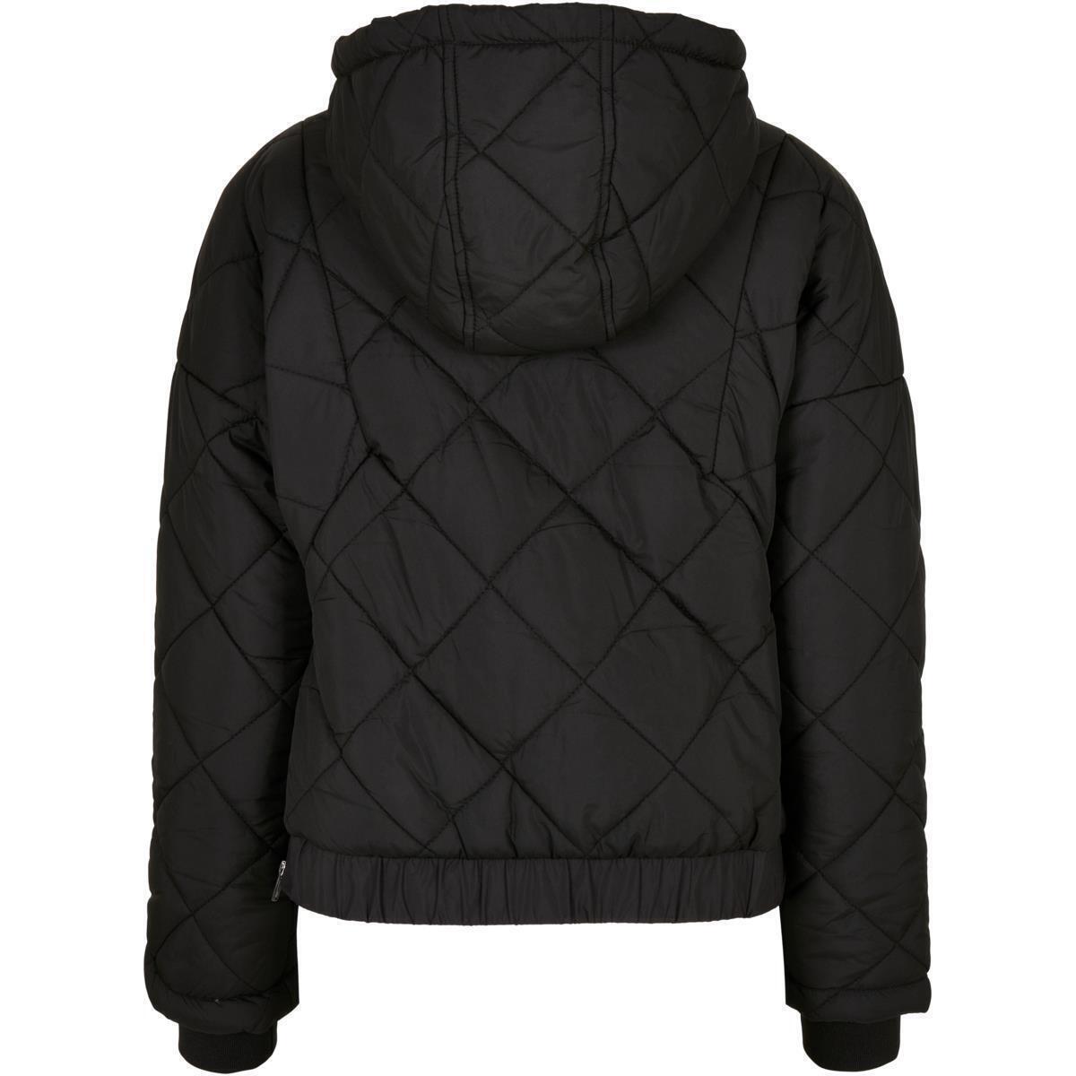 Urban Classics Ladies Oversized Diamond Quilted Pull Over Jacket Jacke Half  Zip | eBay