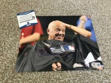 MARTY BRENNAMAN Signed Autograph 8x10 Photo REDS SHAVED HEAD BAS BECKETT