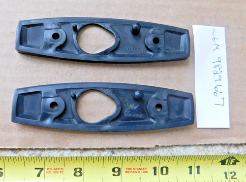 2 NEW OUTSIDE REAR VIEW MIRROR GASKETS FOR 1973-77 CHEVY NOVA 1973-74 CHEVELLE