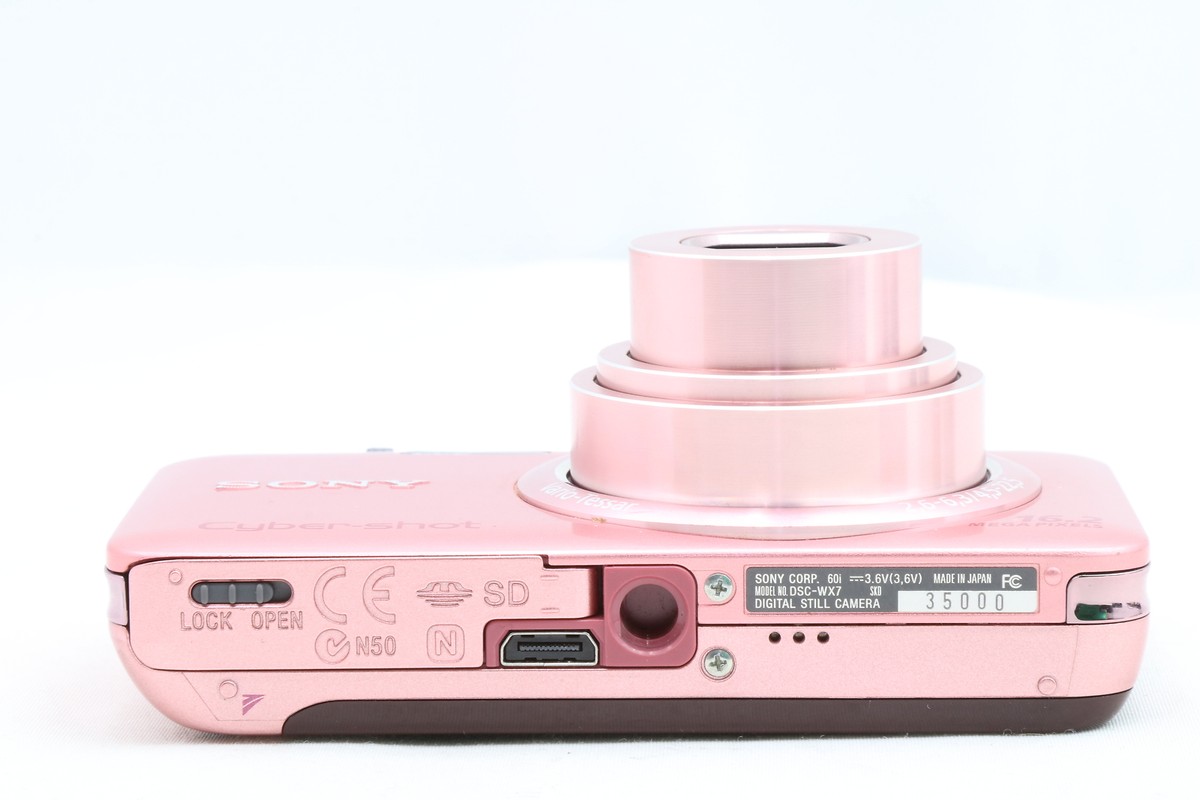 Excellent +++++] SONY Cyber-Shot DSC-WX7 Pink From Japan (AU