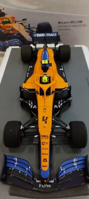 F1 Mclaren MCL35M 2021 Lando Norris 1:18 Spark | eBay
