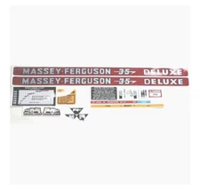 Sparex, S.60398 Decal Kit, Massey Ferguson 35 'Deluxe' for Various Makes