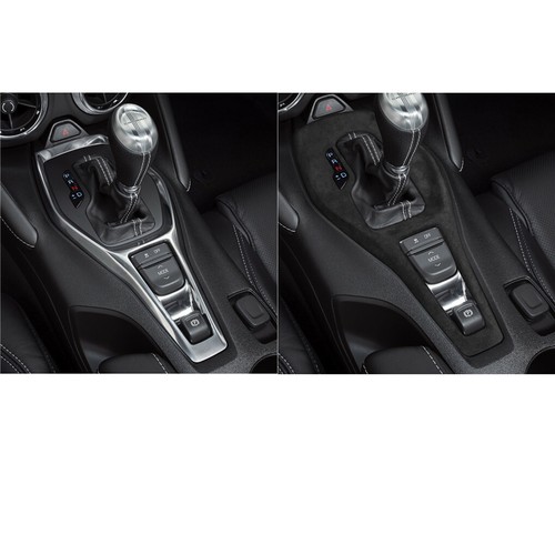 Black Center Console Gear Shift Panel Cover Trim For Chevrolet Camaro 16-20 - Bild 2 von 7