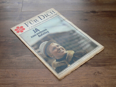 For You * Illustrated Magazine for Women 15 / 1968 * GDR Fashion Lifestyle