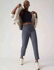 Athleta Endless Pant High Rise Ankle Length Granite Blue NEW 109 8