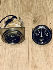 2 Sw Automotive Gauges Temperature Ampere Vintage Hot Rod 2 Sw Automotive Gauges Temperature Ampere Vintage Hot Rod