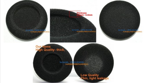 Thicker 5 Pair 40mm Earpads Cushion Foam Ear Pad Sponge Headphones Cover 1.57In - Bild 8 von 9