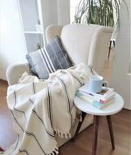 Kuscheldecke, Wohndecke, Sofadecke, Bettüberwurf, Bettdecke, Baumwolle, Geschenk