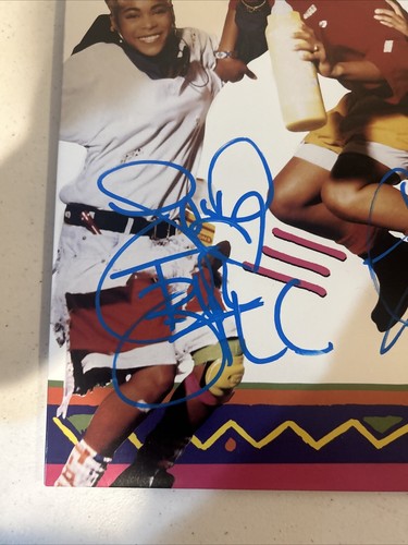 TLC SIGNED AUTOGRAPH VINYL ALBUM JSA COA ON THE TIP RECORD CHILI TBOZ - Picture 3 of 7