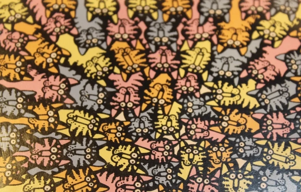 1978 Springbok 500 головоломка B Kliban Rainbow Cat друзей круг 2423 запечатанный - Изображение 3 из 4