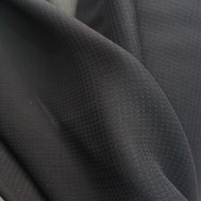 1yard X 1.06meter Black Natural Georgette Crepe Fabric Silk Cotton Gauze