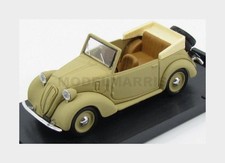 BRUMM R085-UPD FIAT 508C 1100 Cabriolet Colonial Car 1937-39 Sand 1/43