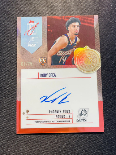 2025 Topps Signature Koby Brea Red (RAW)
