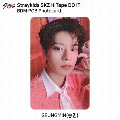 Stray Kids SKZ It Tape DO IT BDM POB Photocard Bangchan Leeknow