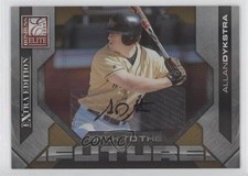 2009 Donruss Elite Extra Edition 32/99 Allan Dykstra #1 Auto 0q3