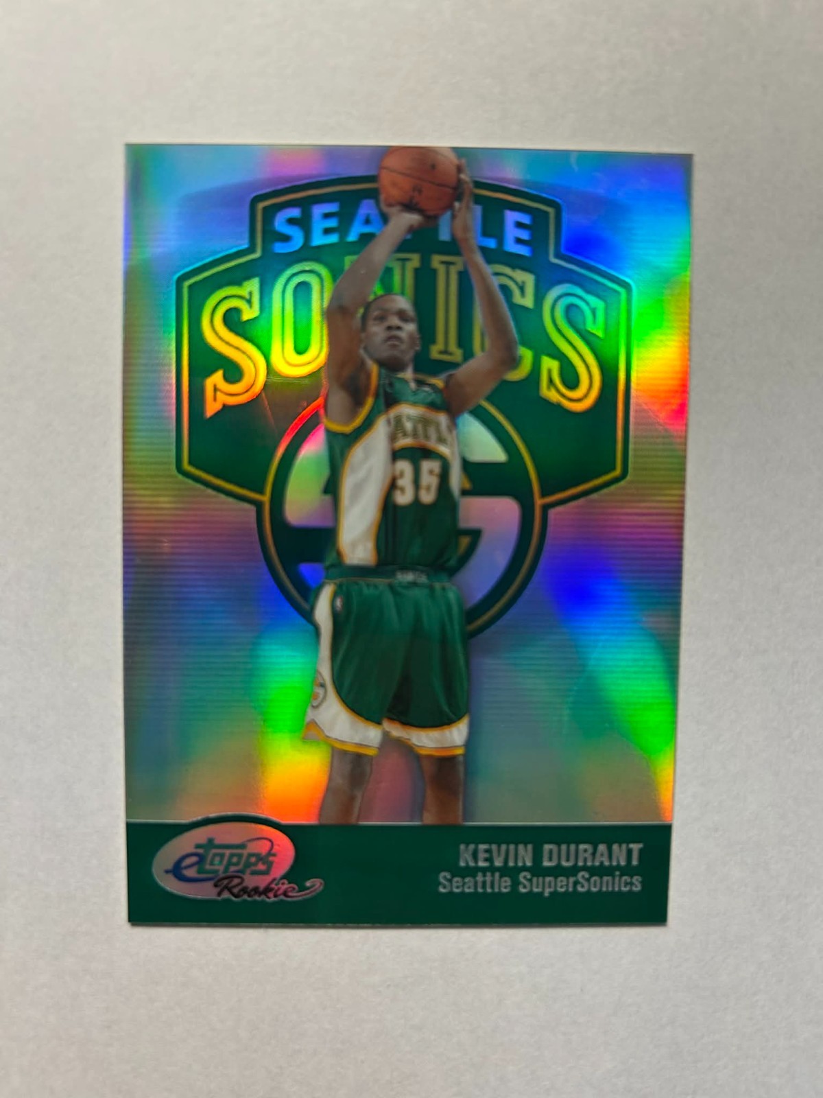 Kevin Durant RC /1499 #19 - 2007-08 eTopps