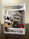 Funko POP One Piece Trafalgar Law AAA Anime Exclusive Glow Chase #1016 Protector