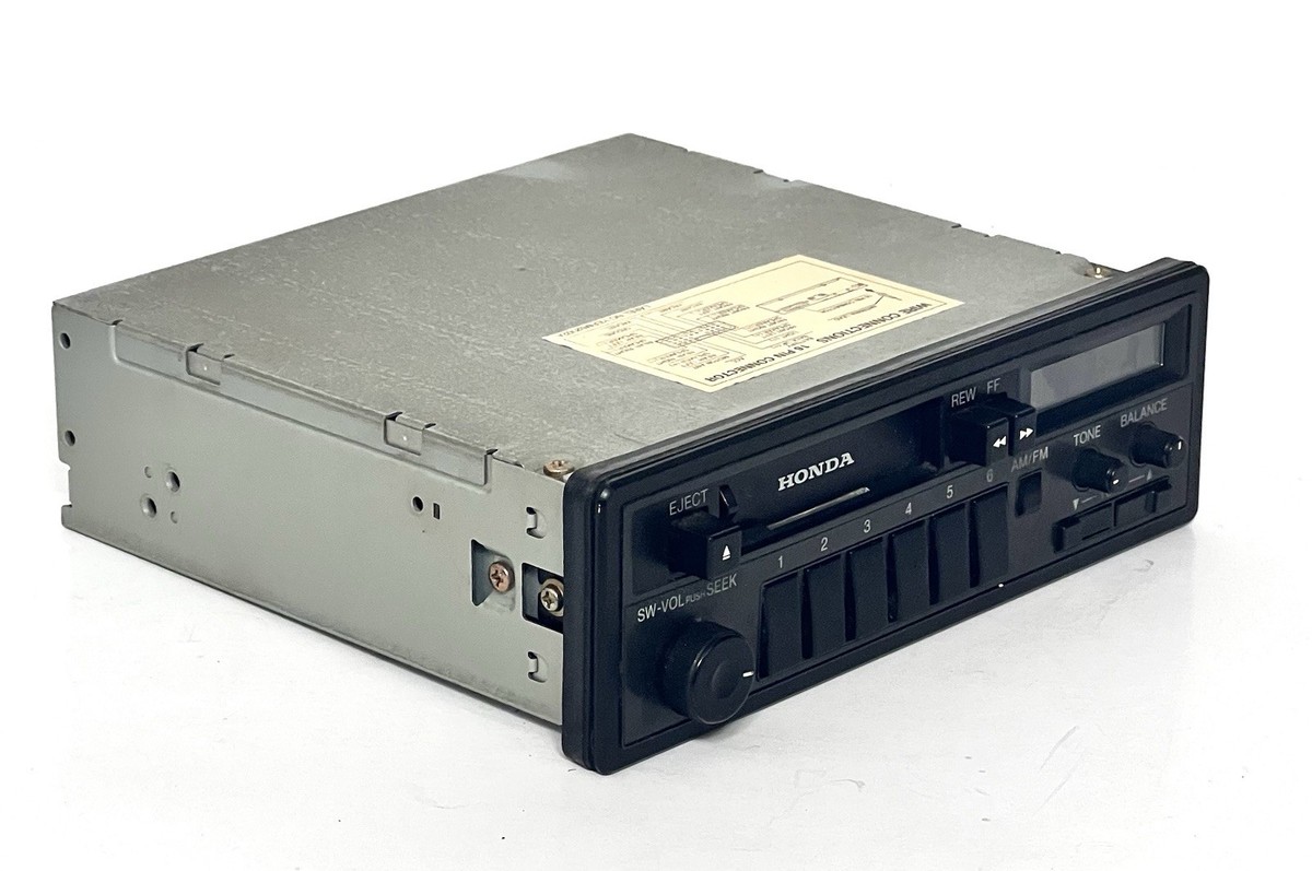 Honda Accord Civic Vintage OEM Radio Cassette 86 87 88 89 08118