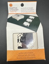 Martha Stewart Spiderweb Punch All Over the Page Halloween Scrapbook NOS