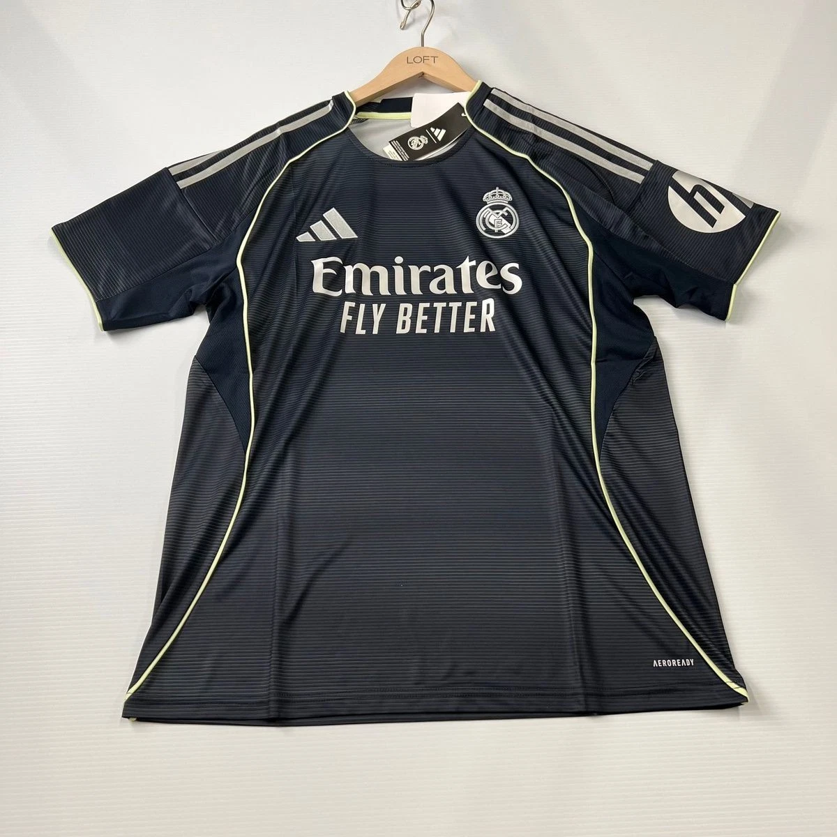 Preços baixos em Real Madrid Azul Tamanho Extra Grande fã de