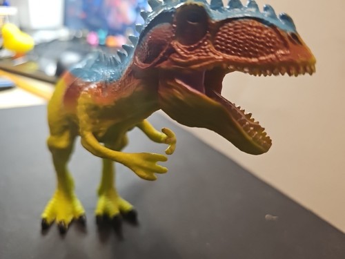 Tyrannosaurus T-Rex 11" Dinosaur w/ Roar Sound Colorful Collectible Figure Toy - Picture 7 of 7