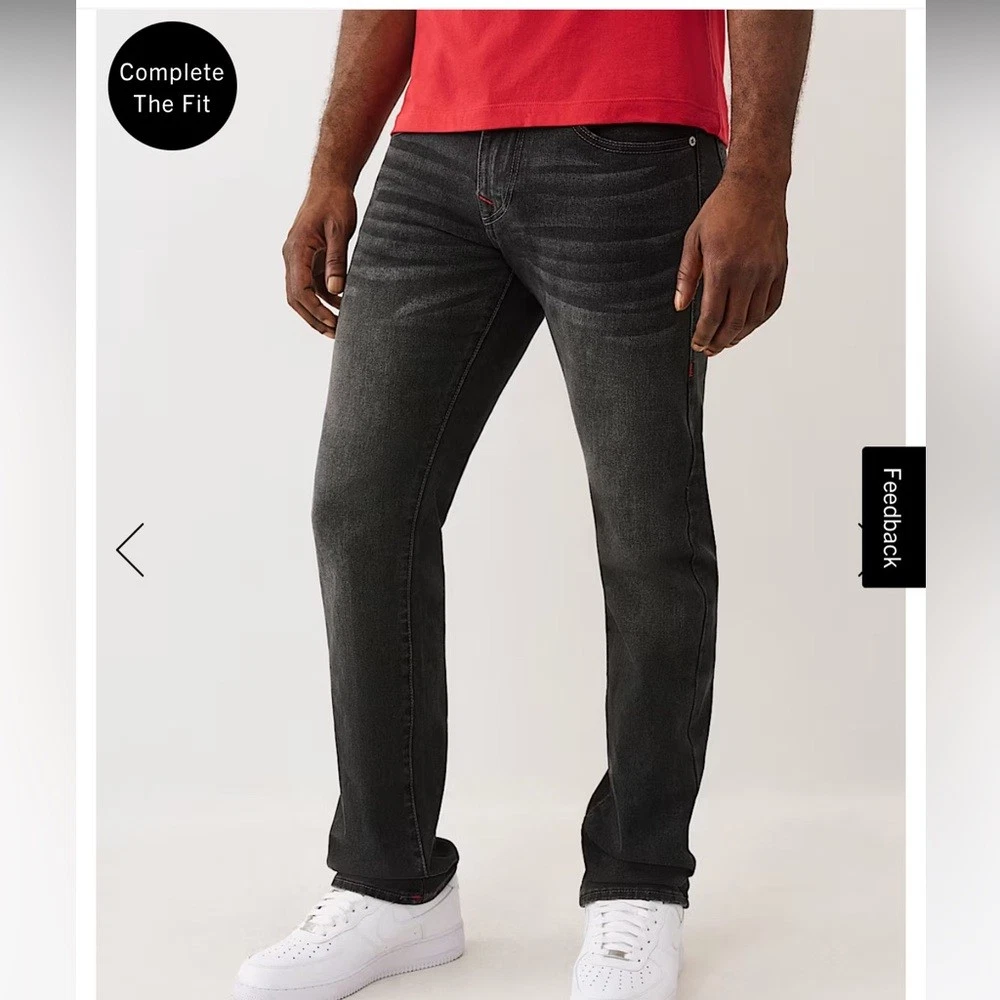 True Religion Regular Size 29 Size Jeans Men's 33 in Inseam for