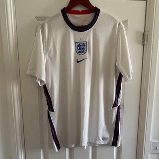 Nike England Home Shirt With 1 Star White Short Sleeve Adults L