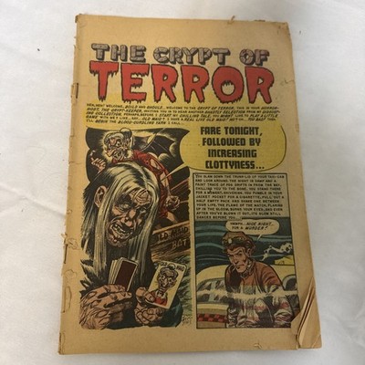 Tales from the Crypt #36 Coverless 1953