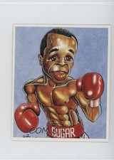 1992 John Brindley Bob Hoare Caricatures Sugar Ray Leonard #5 0a4f