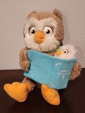 Cuddle Barn Bible Reading Time Mother Owl Animated Plush Story Tested Works