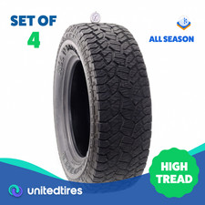 Set Of 4 Used 27565r18 Pathfinder All Terrain 116t - 8-1032 18n8u